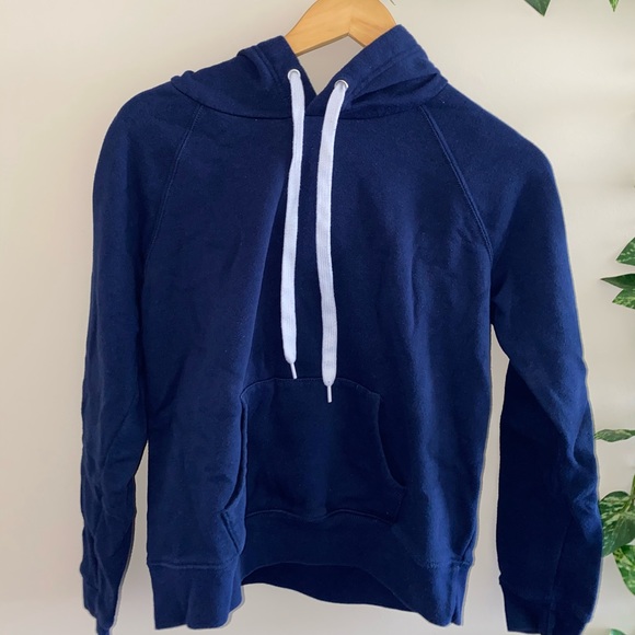 Navy blue sweatshirt Hoodie - Picture 1 of 2